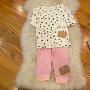 Baby Soy Stars Shirt & Pants set 6-12m